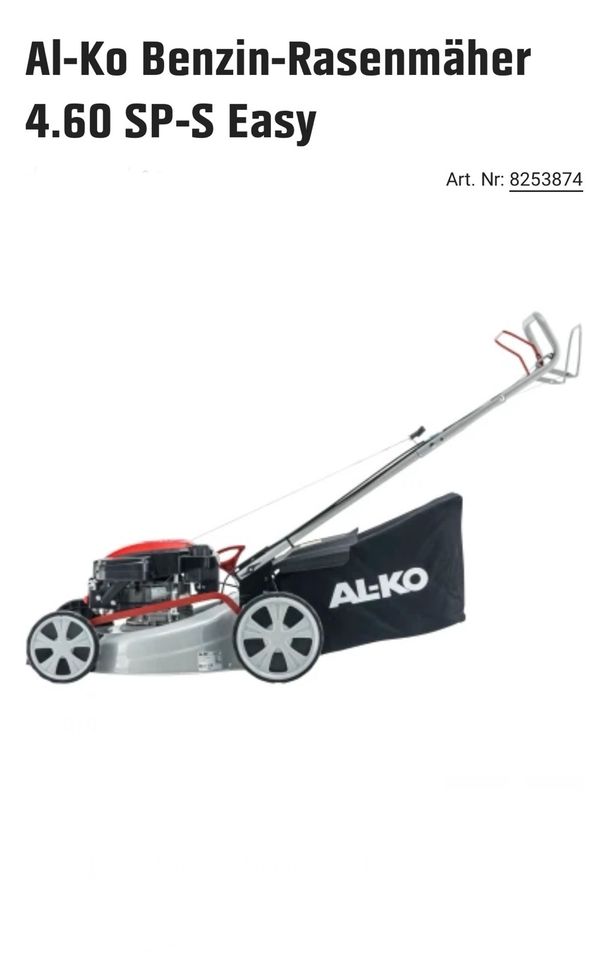 Al-Ko Benzin-Rasenmäher 4.60 SP-S Easy, OBI Düren in Düren