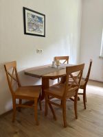 Holz Esstisch aufklappbar + 4 Stühle Essen - Karnap Vorschau