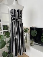 H&M schwarz weiß gestreift Jumpsuit Einteiler // 40 L Obervieland - Kattenturm Vorschau