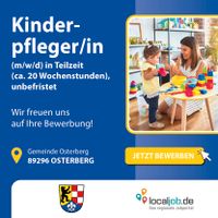 Kinderpfleger/in (m/w/d) in Osterberg gesucht | www.localjob.de Bayern - Osterberg Vorschau