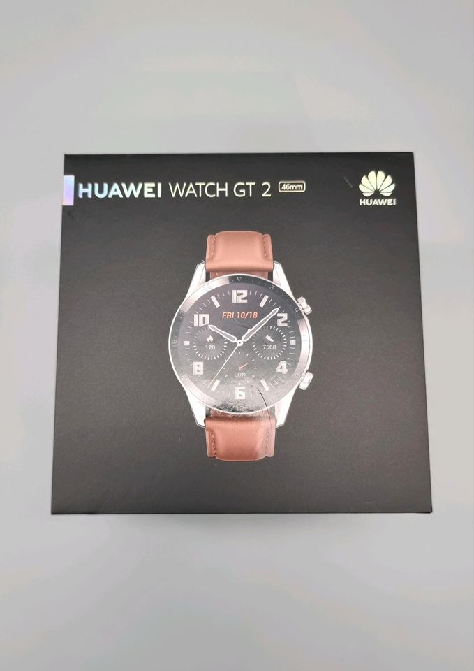 Huawei Watch GT2 (46mm) + Ladestation in Wölfersheim