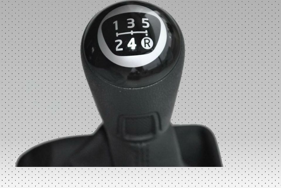 Neu Original Schaltknauf Leder 5 - Gang gear knob Vw UP 1S 1S0711113J