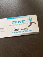 Moves Sportstudio Gesundheitsstudio 10 er Karte Niedersachsen - Moisburg Vorschau