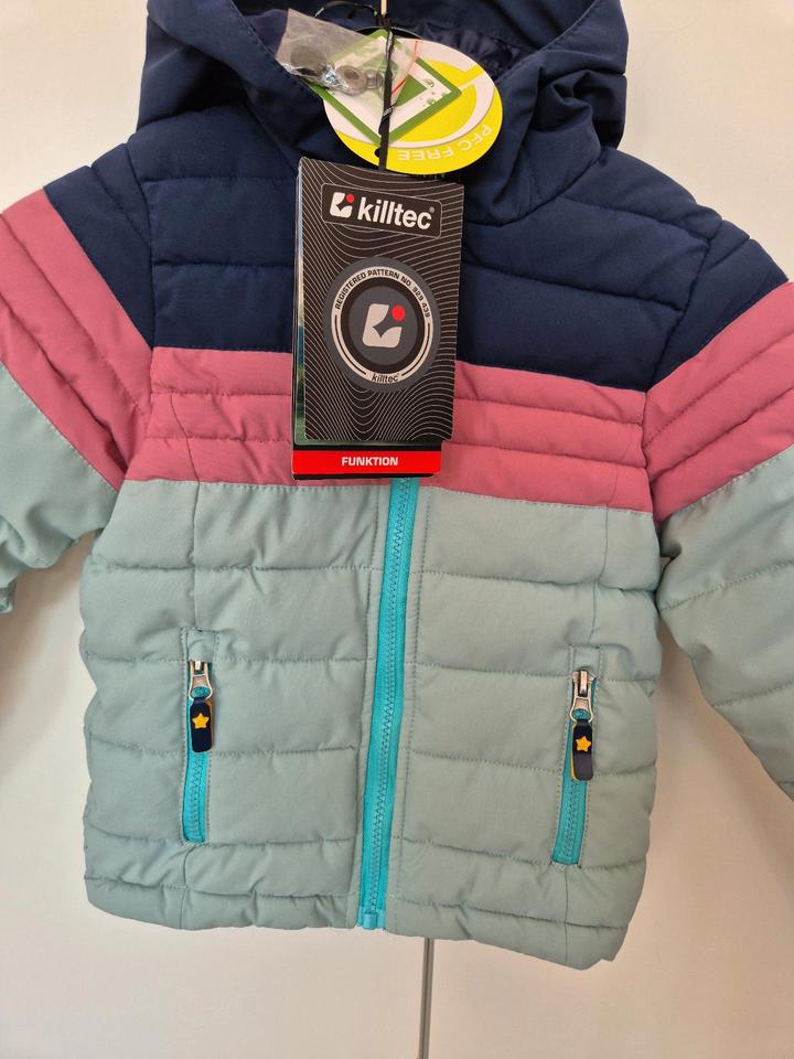 Killtec Steppjacke Wasser- und windabweisende Größe 110/116 in Nürnberg (Mittelfr)