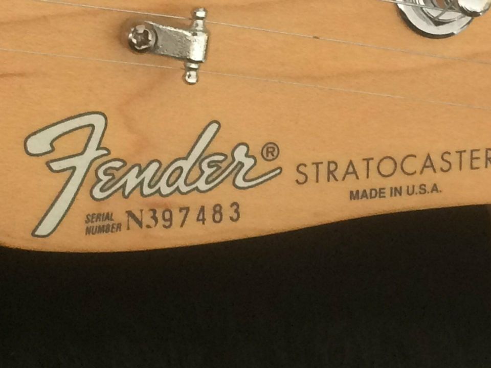 Fender Stratocaster , Made in USA, s.g. Zustand, Top Cleansound!! in Bad Königshofen