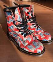 Vintage Dr. Martens rot blau 1460 Made in England UK 4 Bonn - Plittersdorf Vorschau