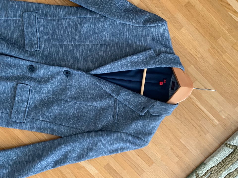 Sakko Blazer Gr 170 blau Jacke in Augsburg