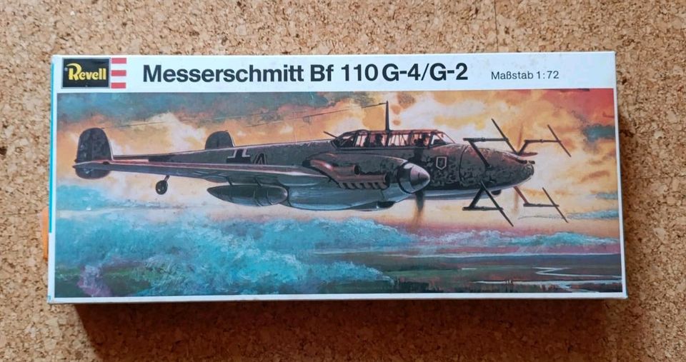 VINTAGE Messerschmitt Bf 110 G-4/G-2 in Wertingen