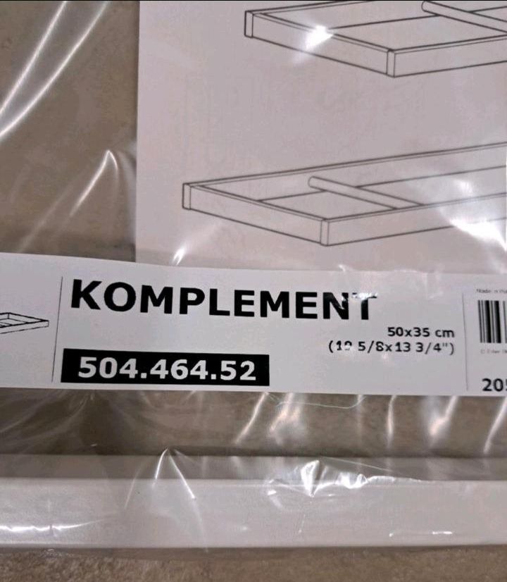 **neu** OVP Ikea komplement kleiderstange für pax  50x35 50446452 in Hamburg