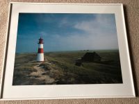 Foto Leuchtturm Insel blauer Himmel in Glasrahmen 50 x 40 cm Sylt Hamburg-Nord - Hamburg Fuhlsbüttel Vorschau