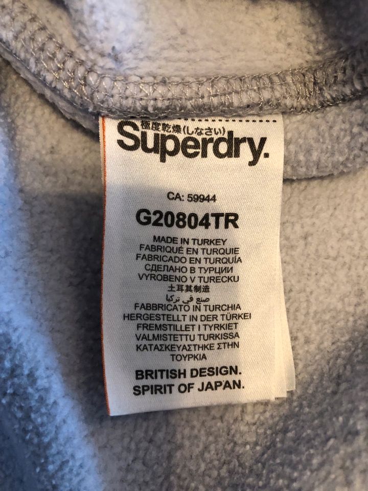 Superdry cropped Sweatshirt Gr 42 fällt kleiner aus in Swisttal