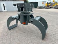 Bagger Holzgreifer Holzzange drehbar MS08 *Nettopreis 6650€ Nordrhein-Westfalen - Heek Vorschau