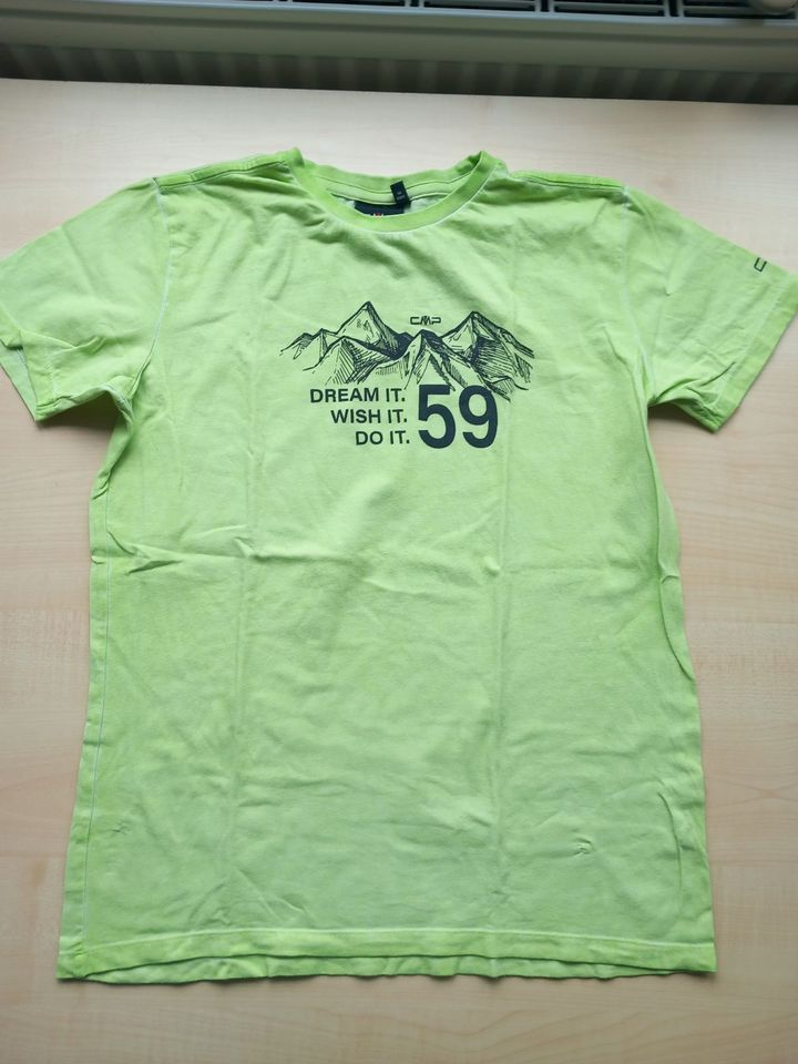 T-Shirt CMP hellgrün Gr. 164 wie neu in Blaustein