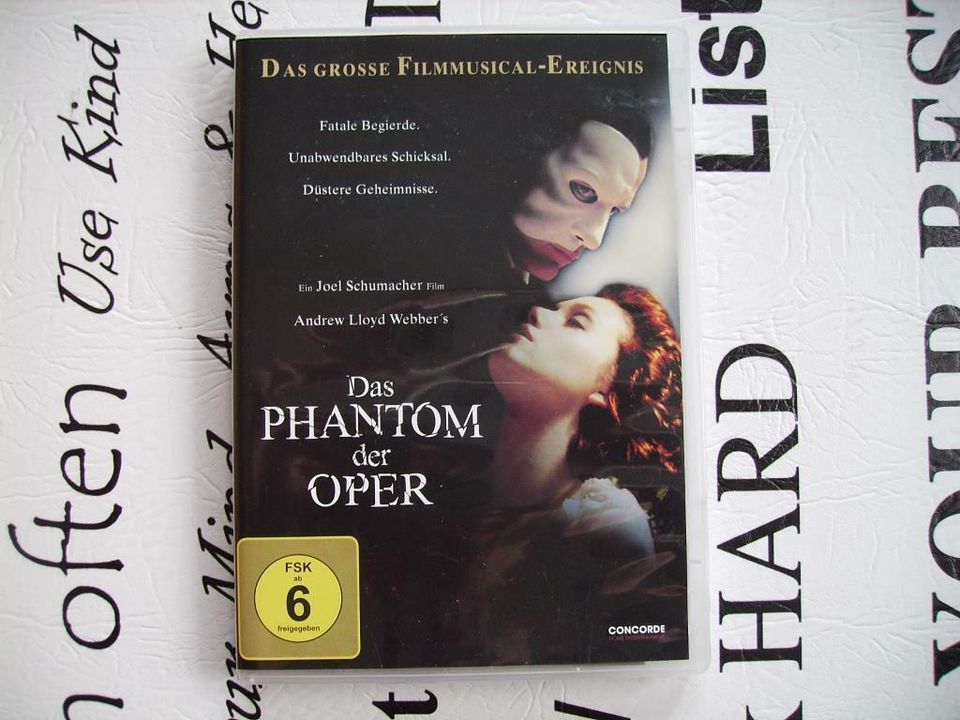 Das Phantom der Oper - Das Film Musical # DVD in Konstanz