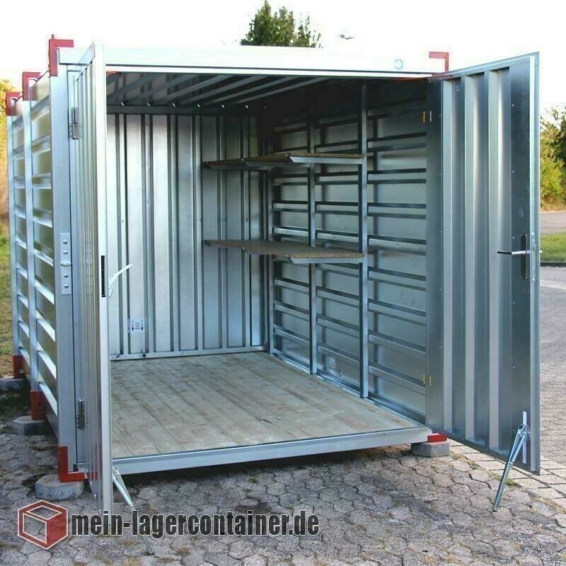 6x2m Schnellbaucontainer 2 flgl. Tür mit Holzboden Lagercontainer in Laatzen