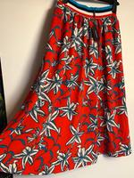 Neu Manguun Rock Maxi Midi Gummizug Blumen bunt Größe 34 XS Nordrhein-Westfalen - Issum Vorschau
