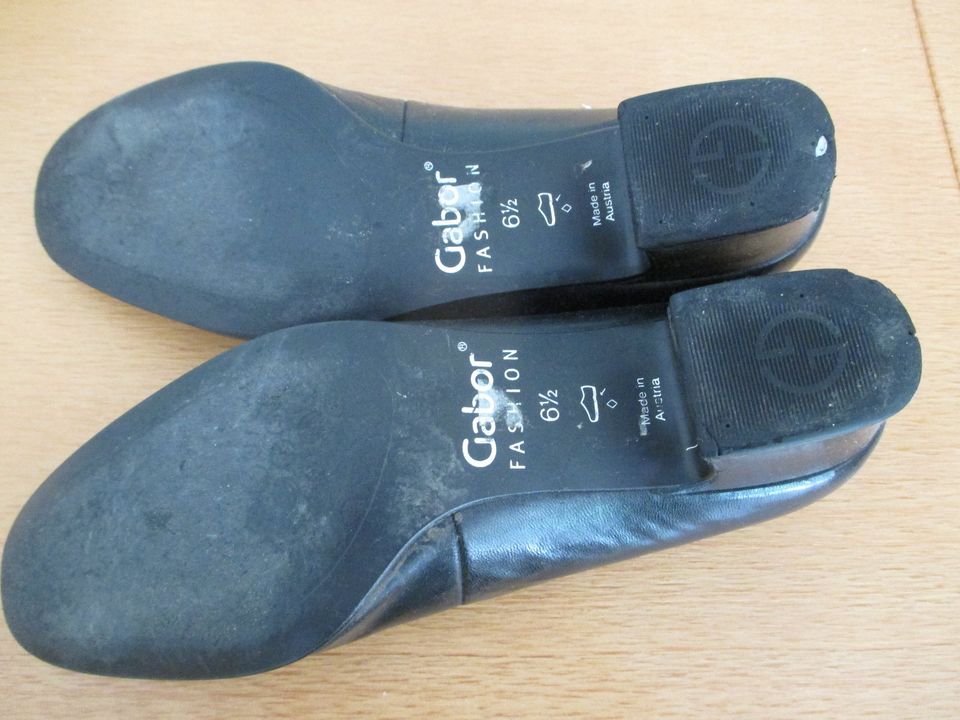 GARBOR schwarze Leder Pumps Porto inkl.! Gr. 39,5 in Bonn