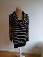 gestreifter Pullover Pulli Rollkragen Wasserfallkragen Gr. 40 L Nordrhein-Westfalen - Reken Vorschau