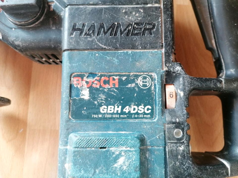 VERMIETE / RENT Bosch Bohrhammer 4 GBH  DSC Schlagbohrmaschine in Filderstadt