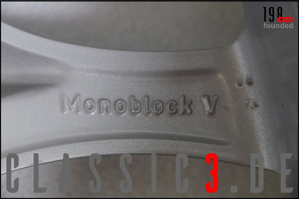 BRABUS MONOBLOCK V - 7,25 x 18 ET 56 silber poliert - NEU! (1x) in Kempten