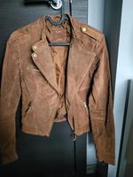 Wildlederjacke cognac braun Niedersachsen - Hildesheim Vorschau
