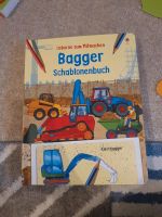 Kinderbuch Schablonenbuch Bagger Baustelle Niedersachsen - Hildesheim Vorschau