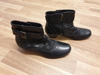 Venturini Stiefel, Stiefelette, Leder Mecklenburg-Vorpommern - Greifswald Vorschau