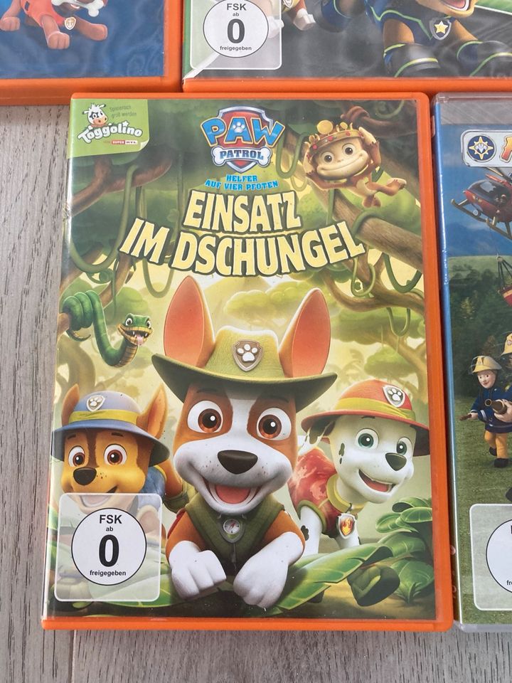 DvD PawPatrol, Feuerwehrmann Sam in Petershagen