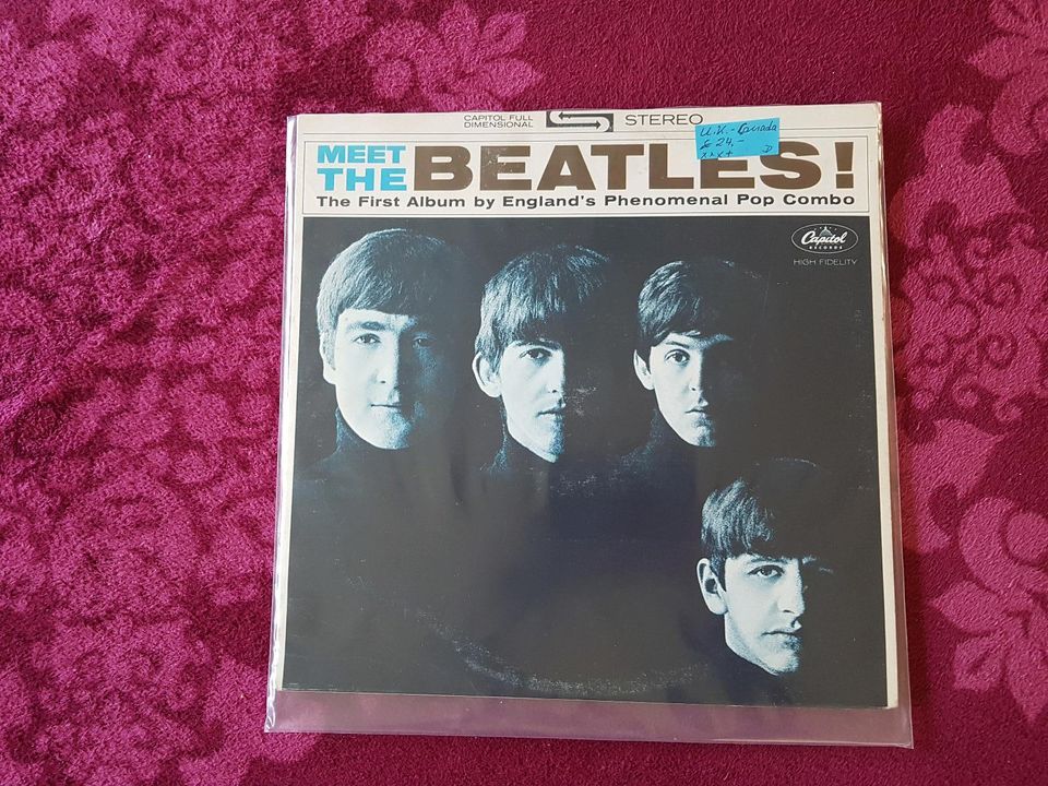 Schallplatte von den Beatles in Hebertsfelden