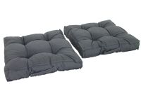 Winteraktion! 2er Set Kissen für Lounge 70x70 cm dunkelgrau Nordrhein-Westfalen - Arnsberg Vorschau