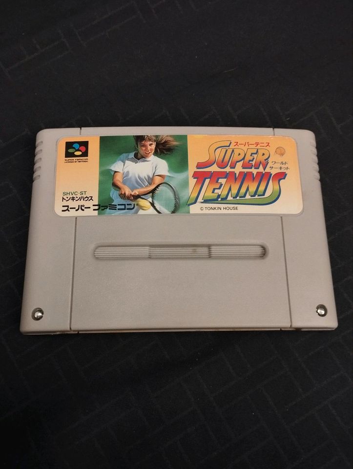 Super Tennis, Nintendo Super Famicom Japan in Dresden