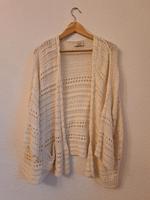 Cardigan in Creme-Weiß, Strickmuster, Größe S/M, Baumwollmischung Bad Godesberg - Mehlem Vorschau