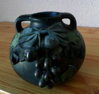 Bauchige Vase aus Keramik, echte Handarbeit, TOP ZUSTAND Sachsen-Anhalt - Burg Vorschau