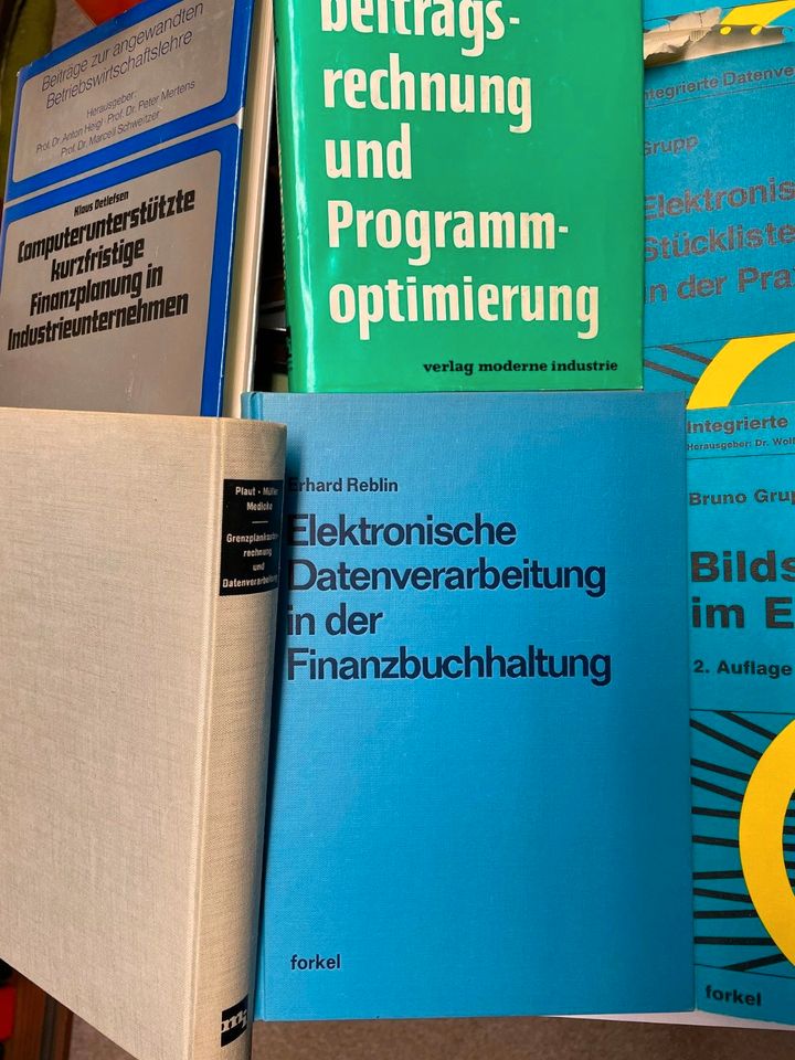 1970er Jahre "Integrierte Datenverarbeitung in der Praxis" usw. in Dortmund