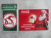 Retro Metallschild Blechschild Coca-Cola Diebels Söhne Nordrhein-Westfalen - Dinslaken Vorschau