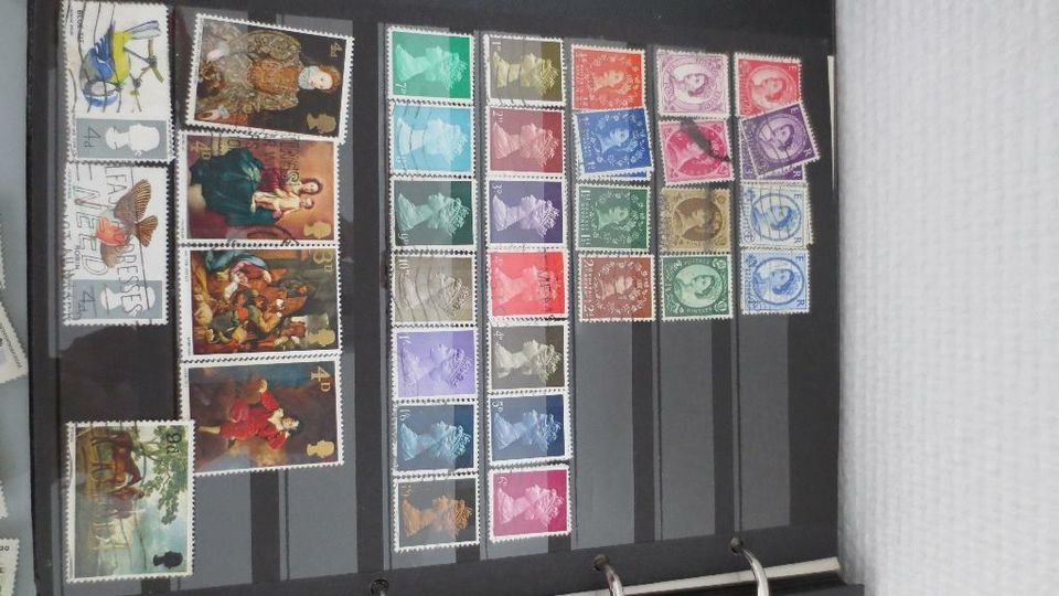 Briefmarkensammlung aus den 60er in Düsseldorf