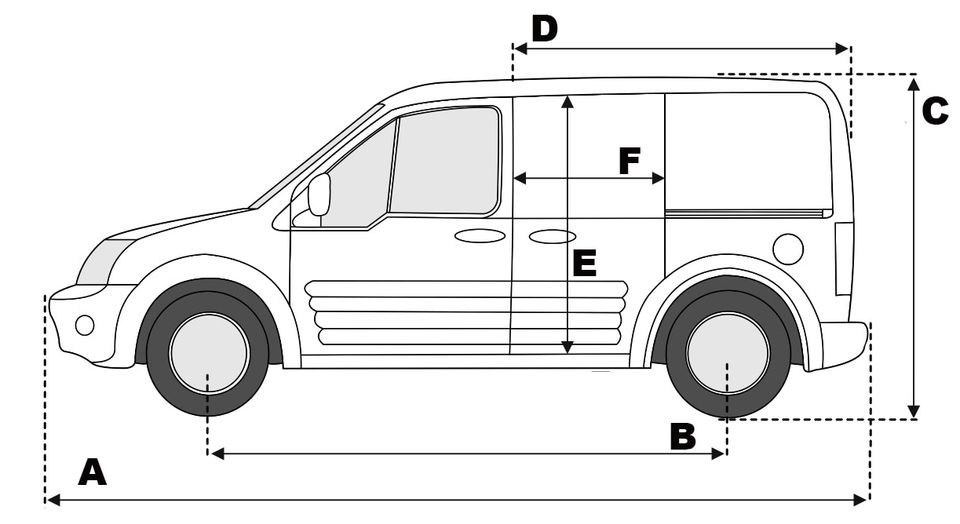 Ford Connect TRANSPORTER VERMIETUNG VERLEIH MIETEN in Borgentreich