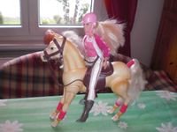 Barbiepferd mit Reiterin Hessen - Michelstadt Vorschau