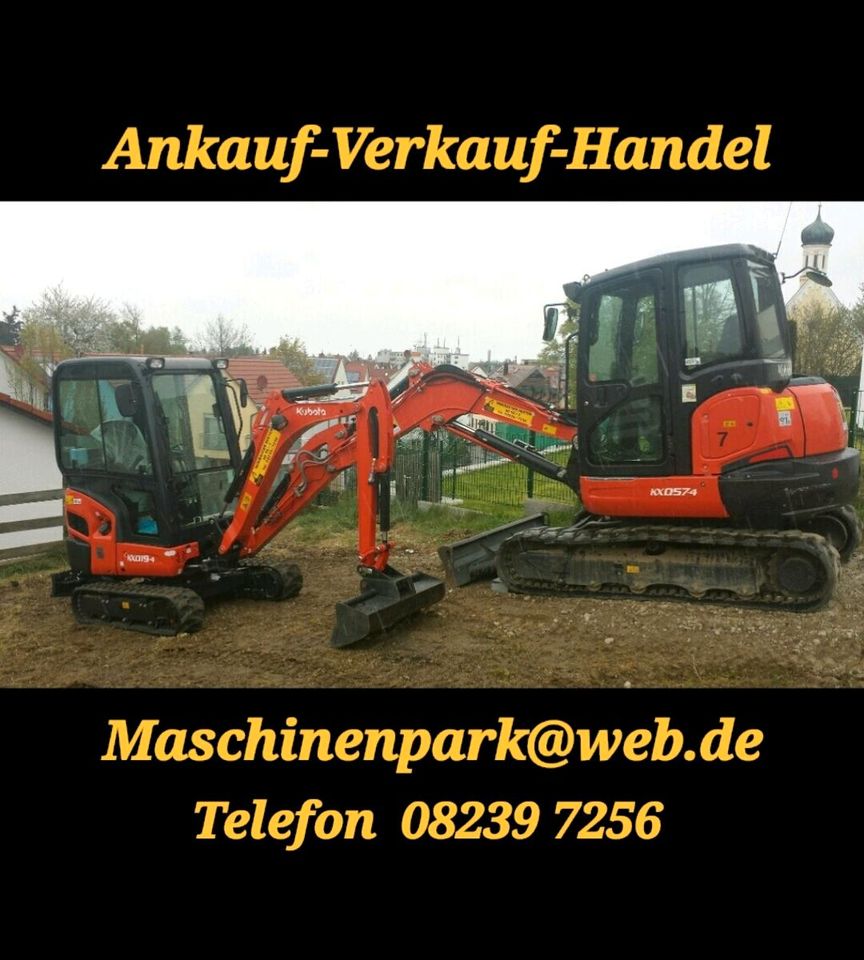 ✅️ Holzspalter / Kegeldrill / Kegelspalter / Minibagger  Bohrkopf in Langenneufnach