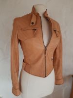 Boncetti Echt-Lederjacke ital. 36 (34 - 36) hellbraun kurz S XS Bayern - Hallbergmoos Vorschau