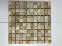 Mosaikfliese Antik Mix Travertin Noce, Gold, Classic 2,3x2,3cm Schleswig-Holstein - Hammoor Vorschau
