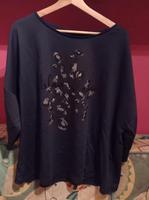 C&A Canda 3/4 Arm Shirt schwarz m. Glitzersteinchen Gr. XXL 52/54 Nordrhein-Westfalen - Hemer Vorschau