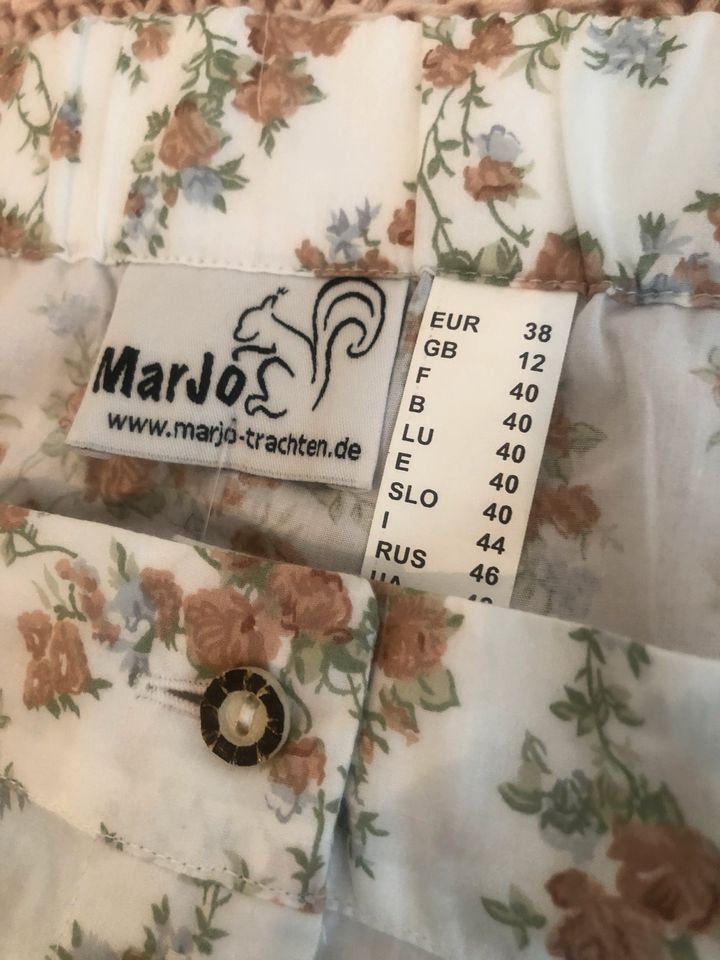 Marjo Bluse Trachtenbluse, Gr.38, Neu mit Etikett (NP 40€) in Eching (Kr Freising)