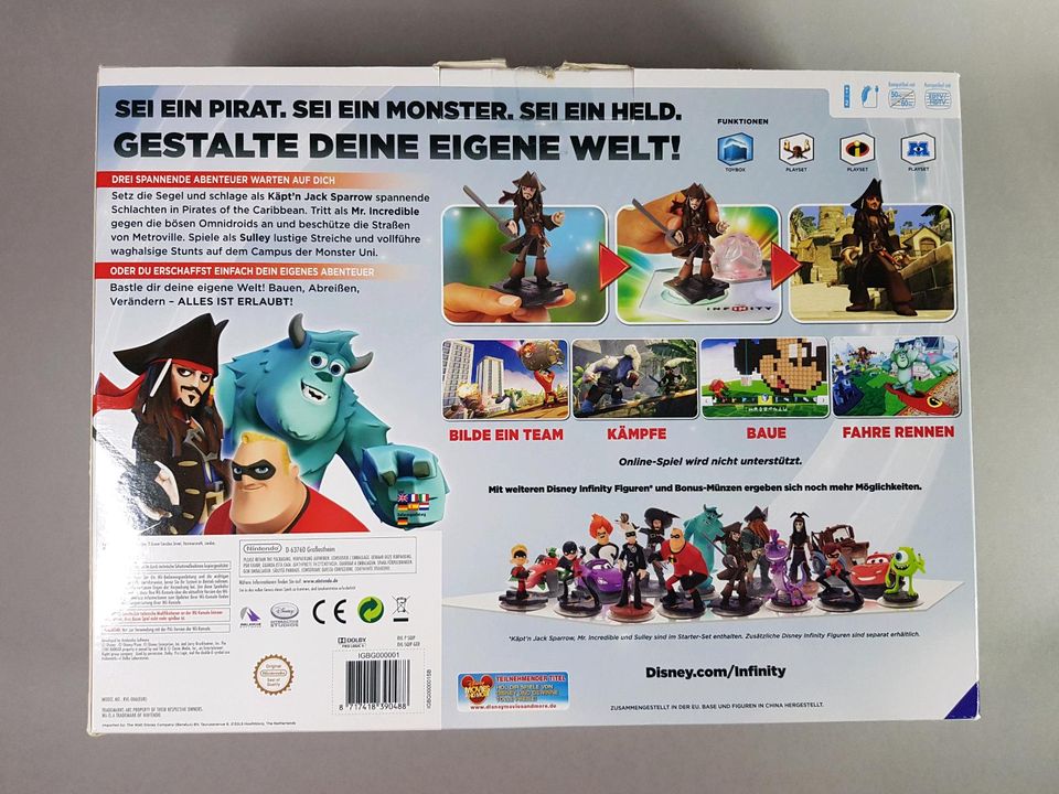 Disney Infinity 1.0 Starter-Set Wii in Dortmund