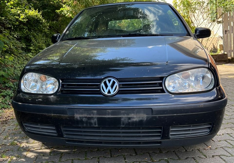 VW Golf4 Cabrio Motorhaube LC9Z Black Magic Perl. Haube Klappe in Groß-Zimmern