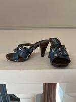 City Walk Sandaletten Leder 37 Blau Pumps bequem Saarland - Beckingen Vorschau