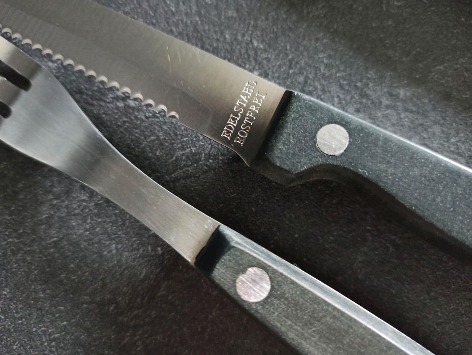 Besteck Messer Gabel Set in Bruchsal
