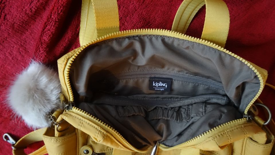 Kipling Tasche in ocker, NEUwertig in Unterschleißheim