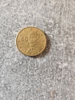50 Cent Münze von 2002 Griechenland Ludwigslust - Landkreis - Bresegard Vorschau