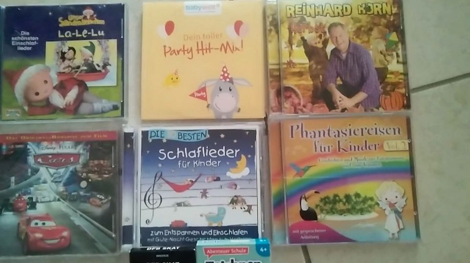 8 Kinder-CDs und 2 Kartenspiele in Dresden